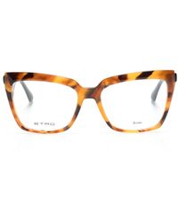 Etro - バタフライ眼鏡フレーム - Lyst