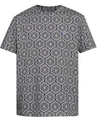 Etro - Patterned Short-Sleeve T-Shirt - Lyst
