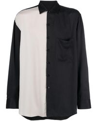 Song For The Mute - Two-tone Long-sleeves Shirt - Lyst