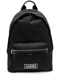 Amiri - Logo-Patch Zip-Fastening Backpack - Lyst