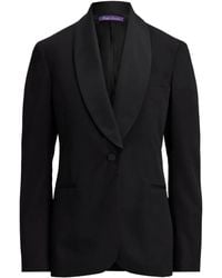 Ralph Lauren - Sutton Shawl-Lapel Wool Blazer - Lyst