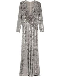 Elie Saab - Jumpsuit Verfraaid Met Pailletten - Lyst