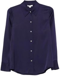 Vince - Blouse Met Knopen - Lyst