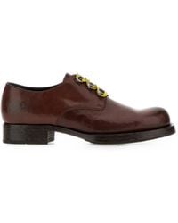Prada - Lace-Up Derby Shoes - Lyst