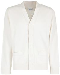 Aspesi - Pocket Button Cardigan - Lyst