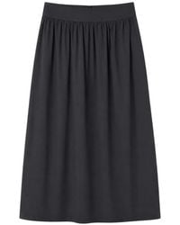 Gran Sasso - Pleated-Waistband Flared Midi Skirt - Lyst