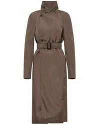 Rick Owens - Maria Asymmetric Trench Coat - Lyst