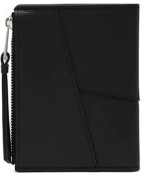 Loewe - Zip-Around Panelled Wallet - Lyst