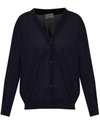 Moncler - V-Neck Button-Up Cardigan - Lyst