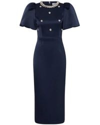 Rebecca Vallance - Ayla Midi Dress - Lyst