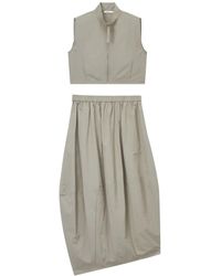 B+ AB - Set aus Top und Rock mit Reißverschluss - Lyst