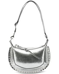 Isabel Marant - Sac Porté Épaule Oskan Moon À Effet Serpent Et Clous - Lyst