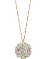Astley Clarke - 14kt Yellow Gold Asteri Diamond Locket Necklace - Lyst