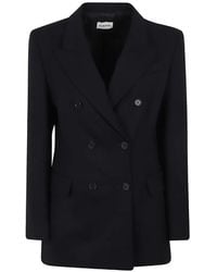 P.A.R.O.S.H. - Double-Breasted Peak-Lapel Jacket - Lyst