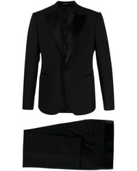 Emporio Armani - Single-breasted Tailored Suit - Lyst