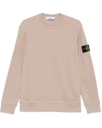 Stone Island - Round Neck Sweatshirt - Lyst