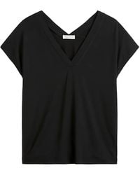 Marc O' Polo - V-Neck Cap-Sleeves Top - Lyst