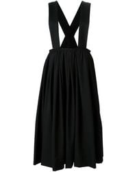 Comme des Garçons - Suspenders Pleated Skirt - Lyst