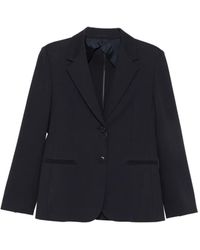 Max Mara - Falesia Notched-Lapels Single-Breasted Blazer - Lyst