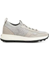 Tod's - Baskets Dot En Maille - Lyst