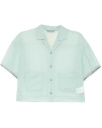and wander - Sheer Ripstop Shirt - Lyst