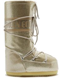 Moon Boot - Icon Glitter Stiefel - Lyst