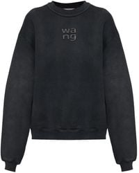 Alexander Wang - Pullover mit Logo-Verzierung - Lyst