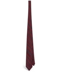 Dolce & Gabbana - Striped-Print Twill Tie - Lyst