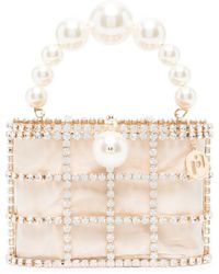 Rosantica - Holli Faux Pearl-Embellished Mini Bag - Lyst