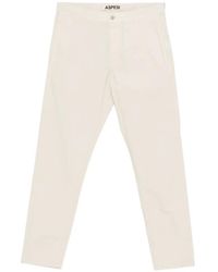 Aspesi - Button-Fastening Trousers - Lyst
