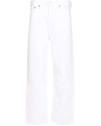 Agolde - Mid-Rise Straight-Leg Denim Jeans - Lyst