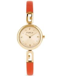 Furla - Bangle Leather 28Mm Watch - Lyst
