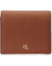 Ralph Lauren - Portemonnaie Mit Logo-Schild - Lyst