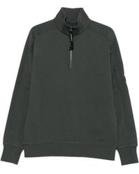C.P. Company - High Half-Zip Neck Sweatshirt - Lyst