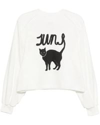 Juun.J - Cat-Print Sweatshirt - Lyst