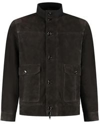 Brioni - Buttoned Bomber Jacket - Lyst