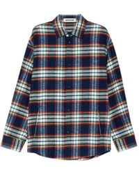 DARKPARK - Check-Print Shirt - Lyst