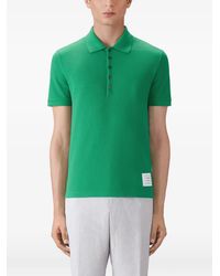 Thom Browne - Classic Pique 4-Bar Polo Shirt - Lyst