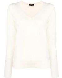 N.Peal Cashmere - V-Neck Jumper - Lyst