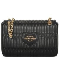 Love Moschino - Quilted Chain Shoulder Bag - Lyst