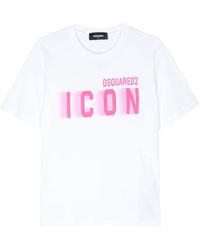 DSquared² - T-shirt Blur en coton - Lyst