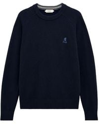 Pringle of Scotland - Crew-Neck Logo Sweater - Lyst