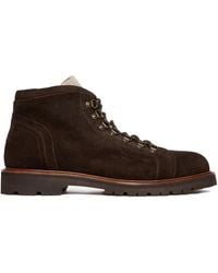 SCAROSSO - Theodore Lace-up Boots - Lyst