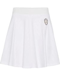 Brunello Cucinelli - Cotton Mini Skirt - Lyst