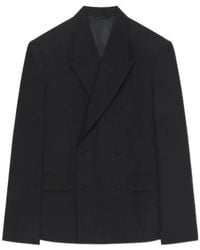Givenchy - Peak-Lapel Double-Breasted Blazer - Lyst