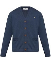 Vivienne Westwood - Orb-Embellished Cardigan - Lyst