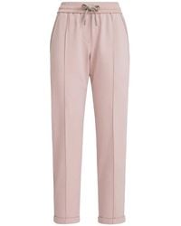Brunello Cucinelli - Drawstring Track Pants - Lyst