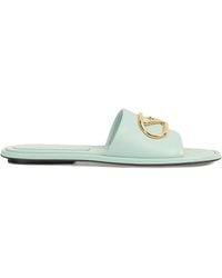 Sergio Rossi - Surge Flat Sandals - Lyst