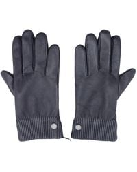 Canada Goose - Ribbed-Trim Gloves - Lyst