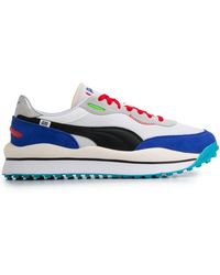 puma thunder femme brun